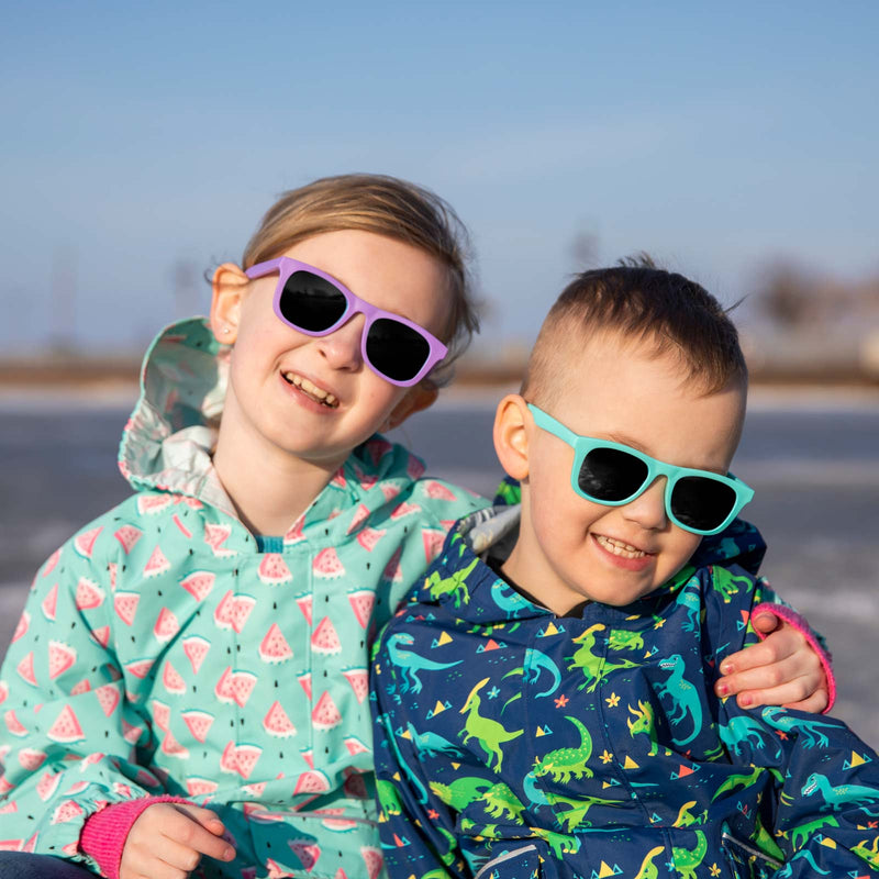 Lunettes de soleil pour bébé/enfant, Jan & Jul, Urban Explorer, Mauve