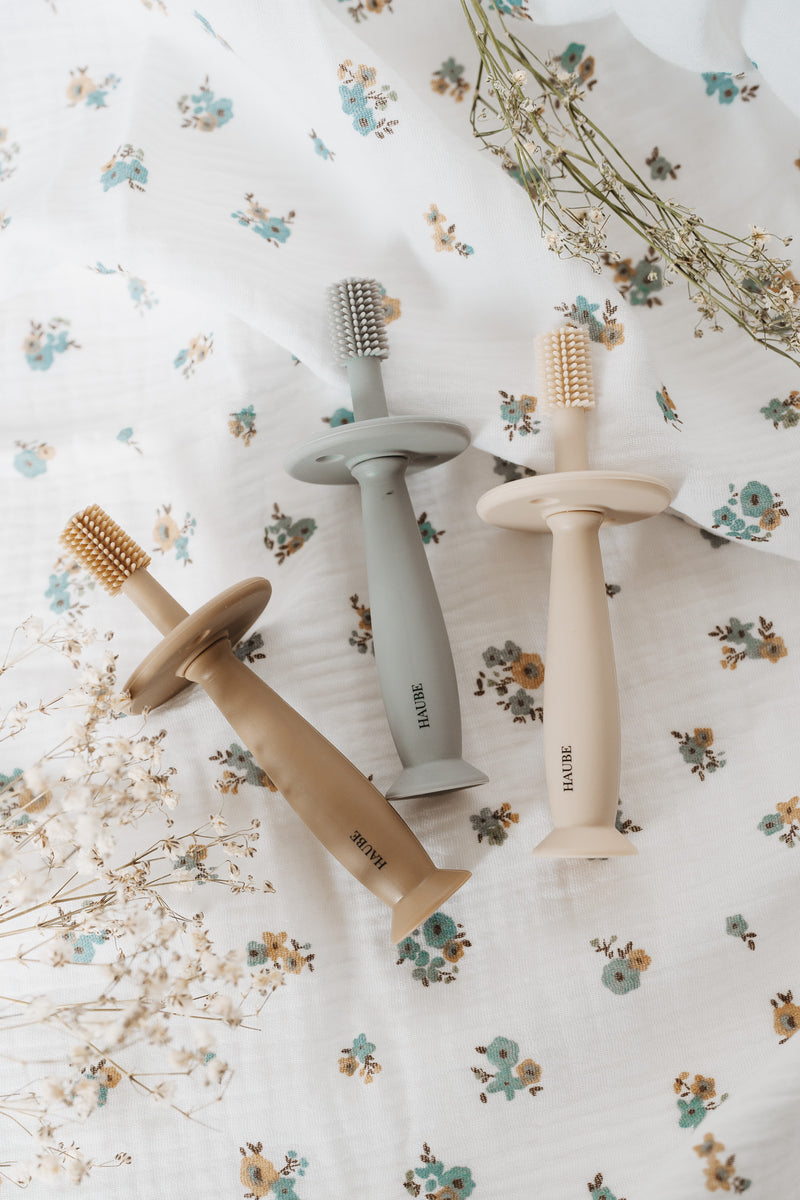 Brosse à dent en silicone, HAUBE, Divers choix de couleur