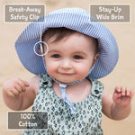 Chapeau soleil ajustable en coton, Jan & Jul, Beige