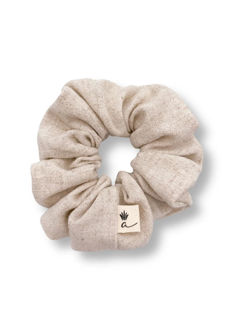 Chouchou en Lin, ANANAS, Beige
