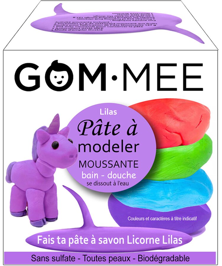 Boite La Fabrique, Pâte à modeler, Gom-mee, Licorne