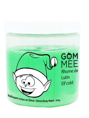 Slime moussante, nettoyant pour le corps, Gom-mee, "Rhume de Lutin"