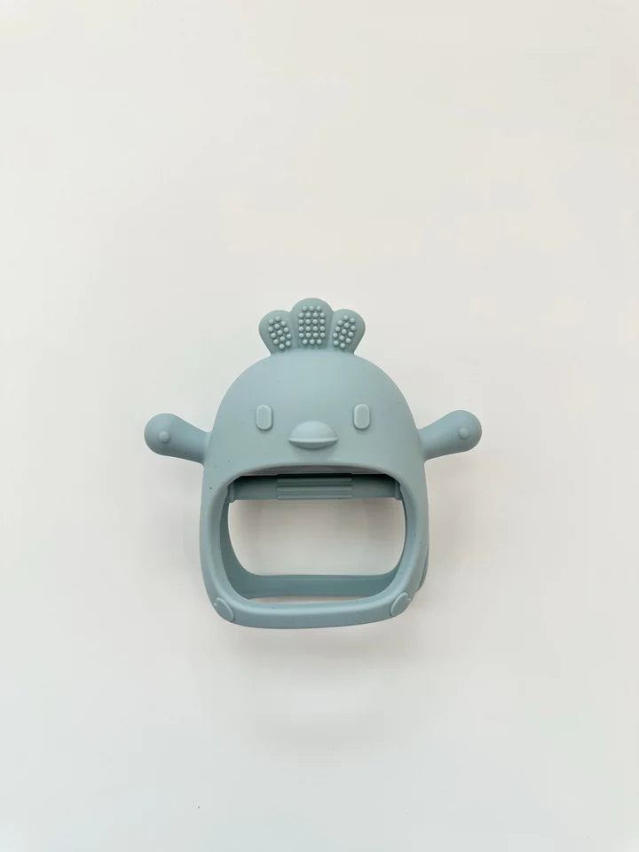 Mitaine de dentition en silicone, Petit poulet , HAUBE