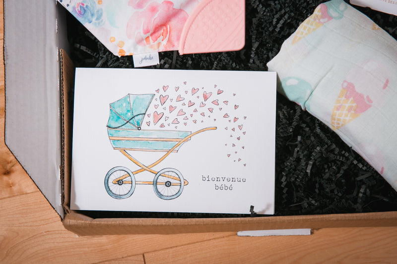 Kit cadeau - Nouveau né Pastel