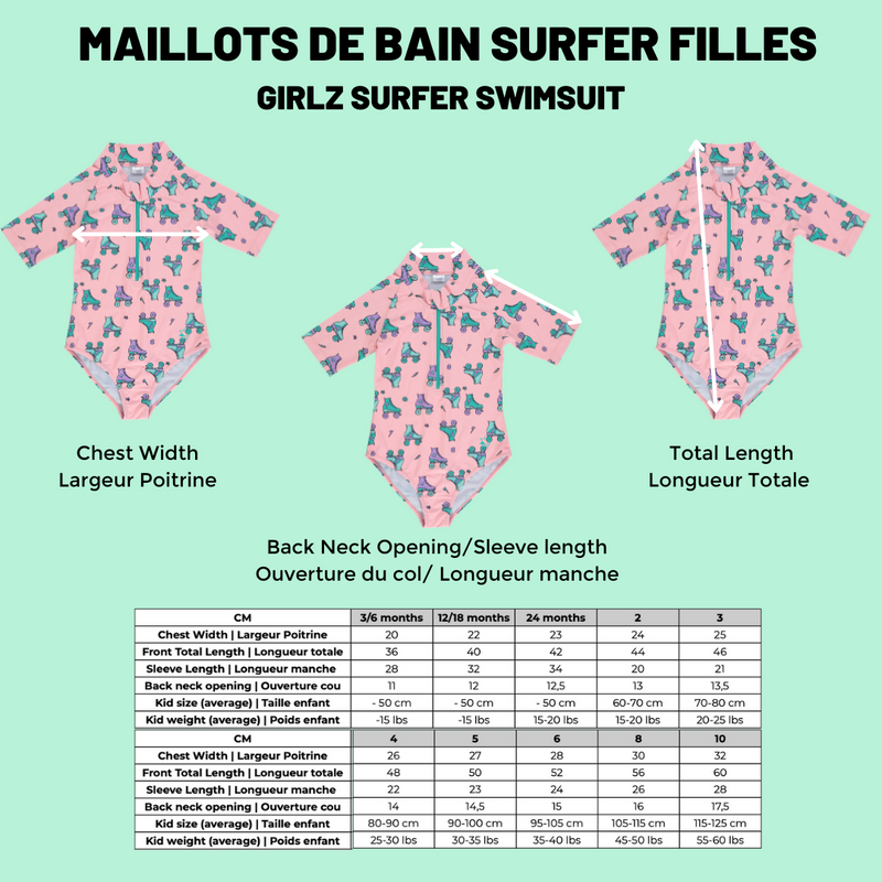 Maillot de bain Surfer Jungle Bébé, Birdz