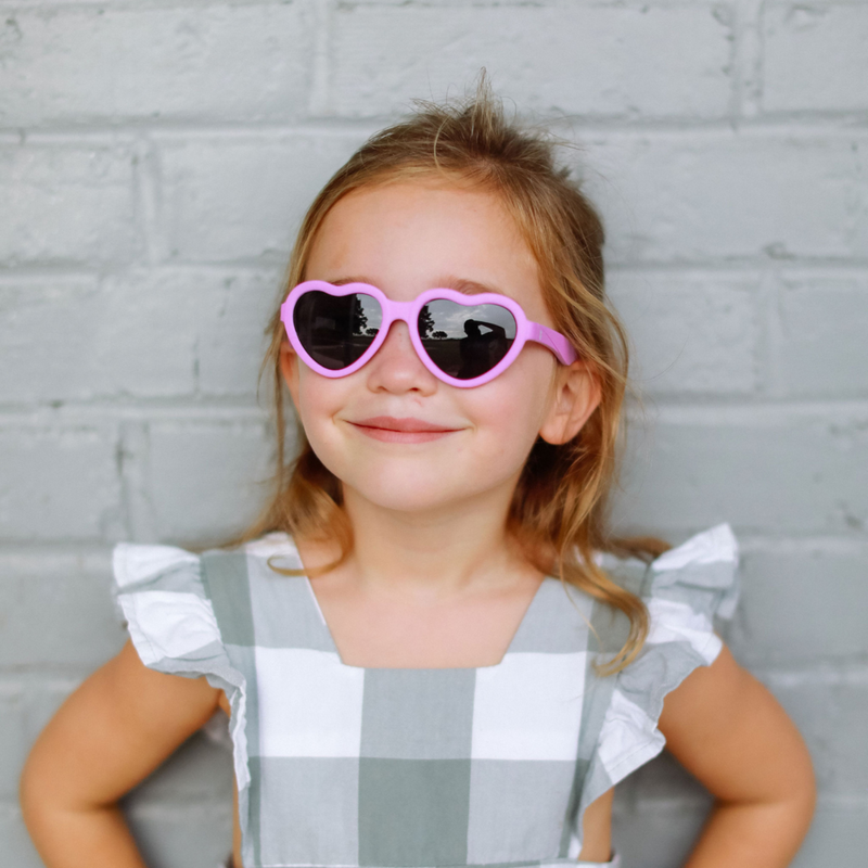 Lunettes de soleil pour enfant, style coeur, Babiators