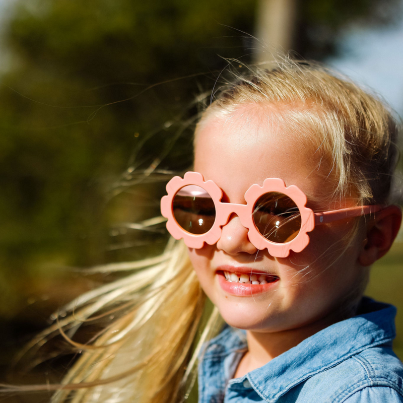 Lunettes de soleil pour enfant VERRES POLARISÉS, style fleur