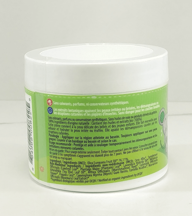 Crème bio pour bobo, Souris verte, 60 g