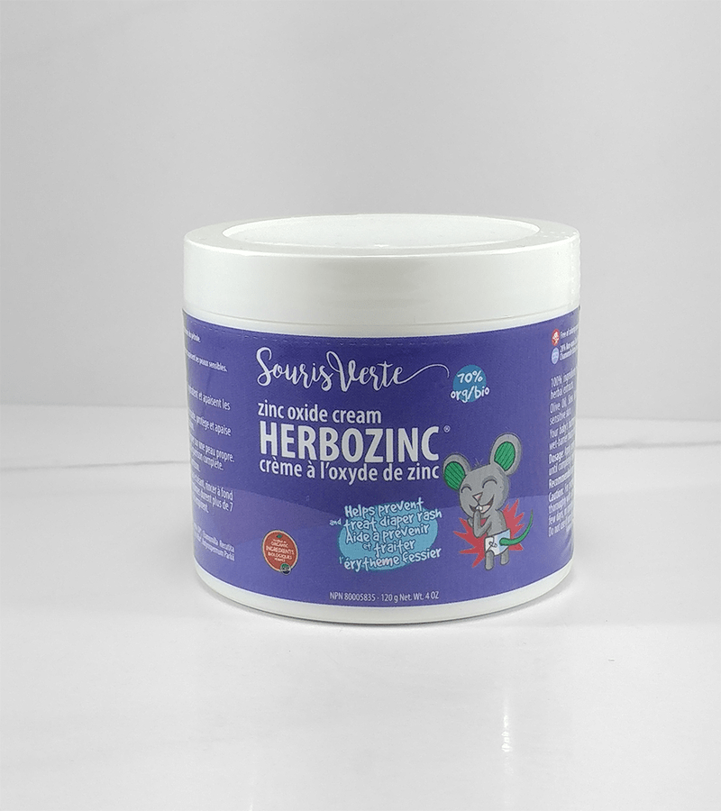 Crème Herbozinc, Souris verte,  120 g