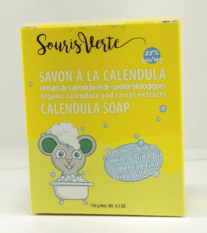 Savon au Calendula, Souris vertes, 130 g