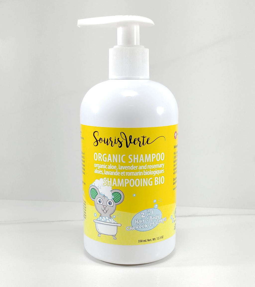 Shampooing cheveux et corps , Souris verte, 350 ml