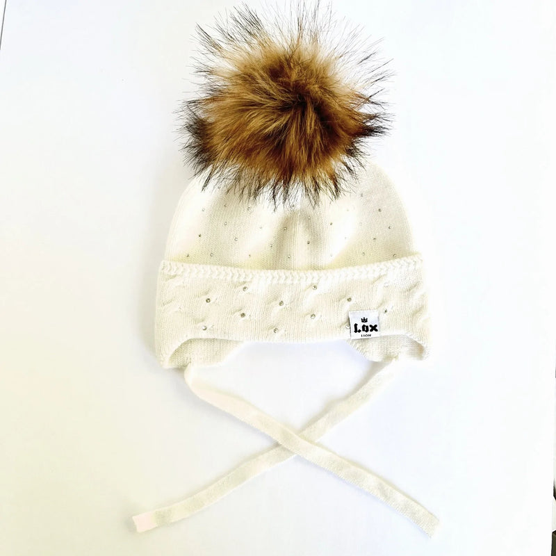 Tuque Agathe, Lox lion, Crème