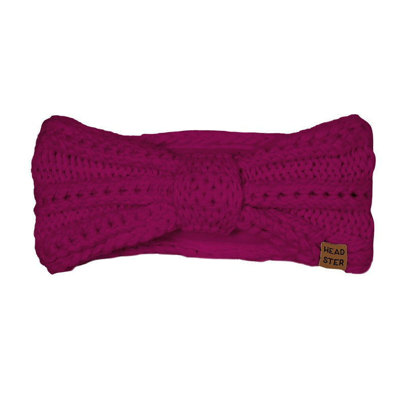 Bandeau doublé en polaire, Fuchsia, Headster Kids