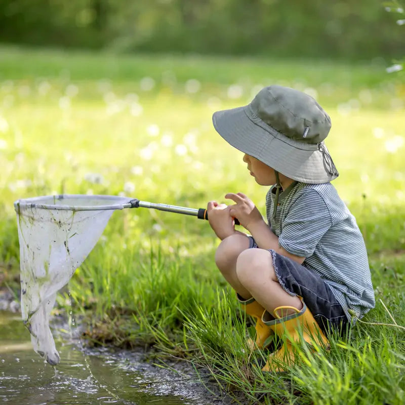 Chapeau de Soleil Enfant pour La Pêche - Ultra léger et malléable