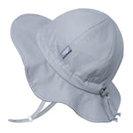 Chapeau soleil ajustable en coton, Jan & Jul, Gris