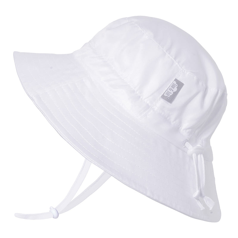 Chapeau soleil ajustable Aqua dry, Jan & Jul, Blanc