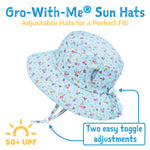 Chapeau soleil ajustable Aqua dry, Jan & Jul, Blanc