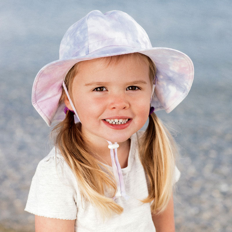 Chapeau soleil ajustable en coton, Jan & Jul, Tie Dye