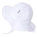 Chapeau soleil ajustable en coton, Jan & Jul, Blanc