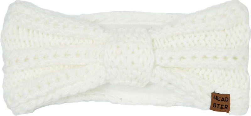 Bandeau doublé en polaire, Blanc, Headster Kids