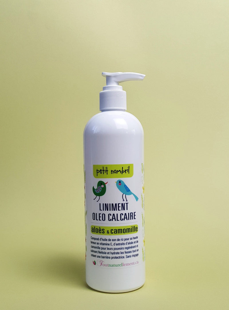 Liniment oléocalcaire, Petit nombril