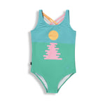 Maillot de bain une pièce sunset, Birdz