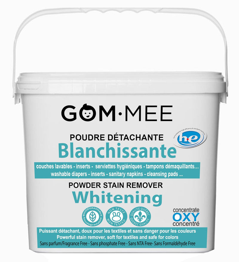 Poudre blanchissante détachante 2kg Hypoallergénique, Gom-mee