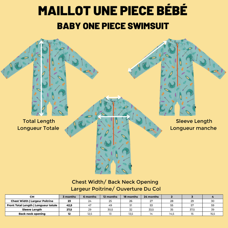 Maillot de bain une pièce Paddleboard, Birdz