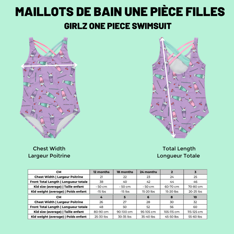 Maillot de bain une pièce sunset, Birdz