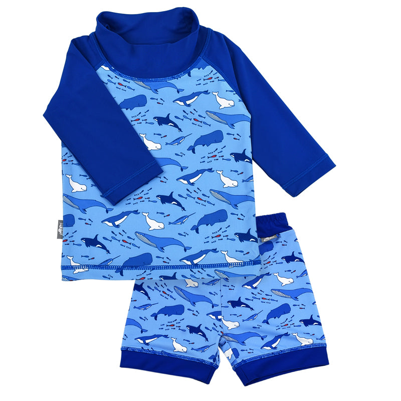 Maillot de bain 2 pièces, Jan & Jul, Baleine