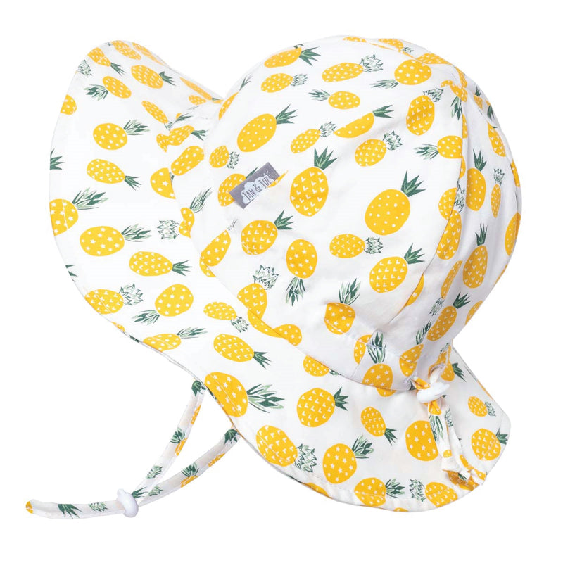 Chapeau soleil ajustable en coton, Jan & Jul, Ananas