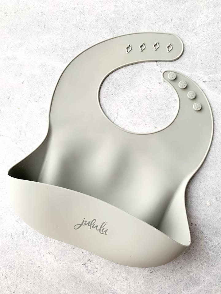 Bavette de silicone, Jululu, Divers choix de couleur