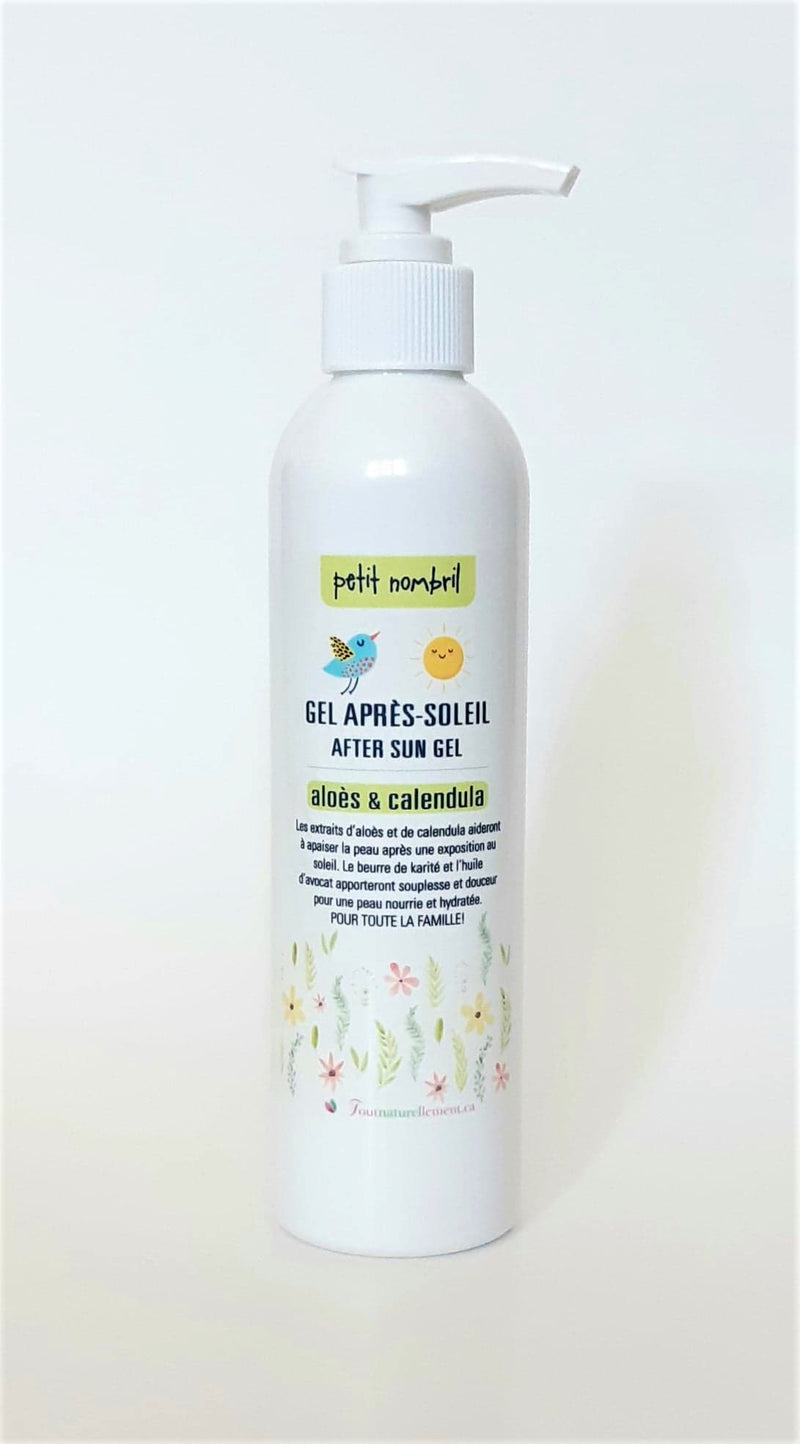 Gel après-soleil Aloès & Calendula, 250ml, Petit nombril