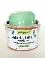 Savon naturel doux pour amuser enfant bain (pâte à modeler), Petit nombril