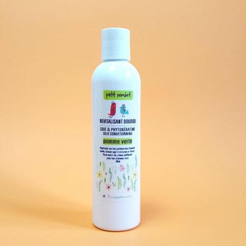 Revitalisant naturel pour laver cheveux enfants, Petit nombril, revitalisant Doudou