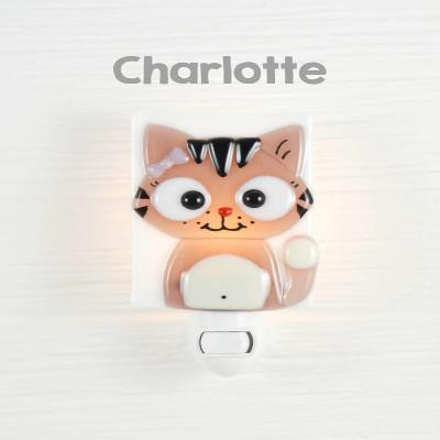 Veilleuse pour bébé et enfant, Veille sur toi, Chatte Charlotte