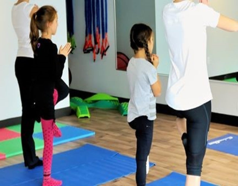 Yoga parent-enfant chez douceurs et petits poids